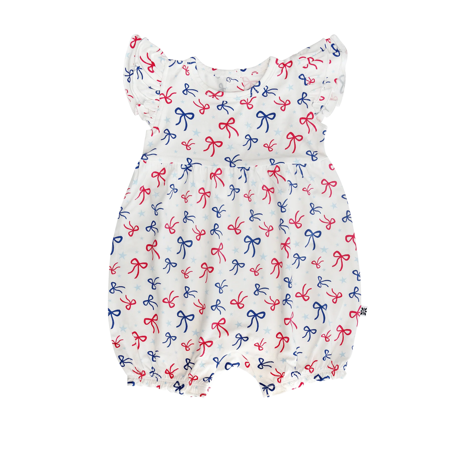 BAMBOO RUFFLE ROMPER || GOD BLESS BOWS