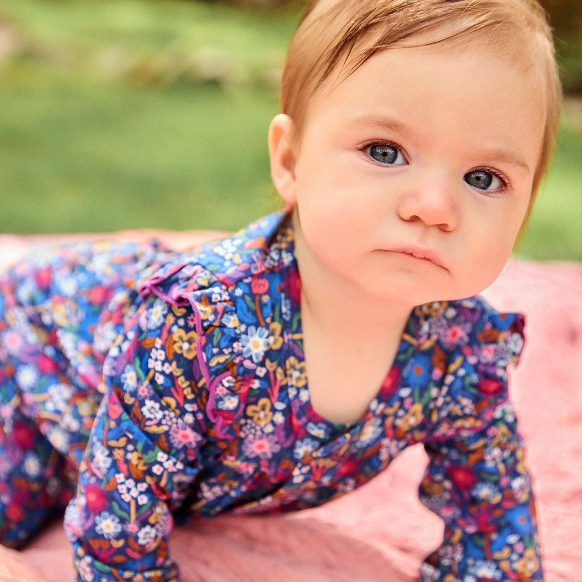 Astrid Modal Flutter Romper detail