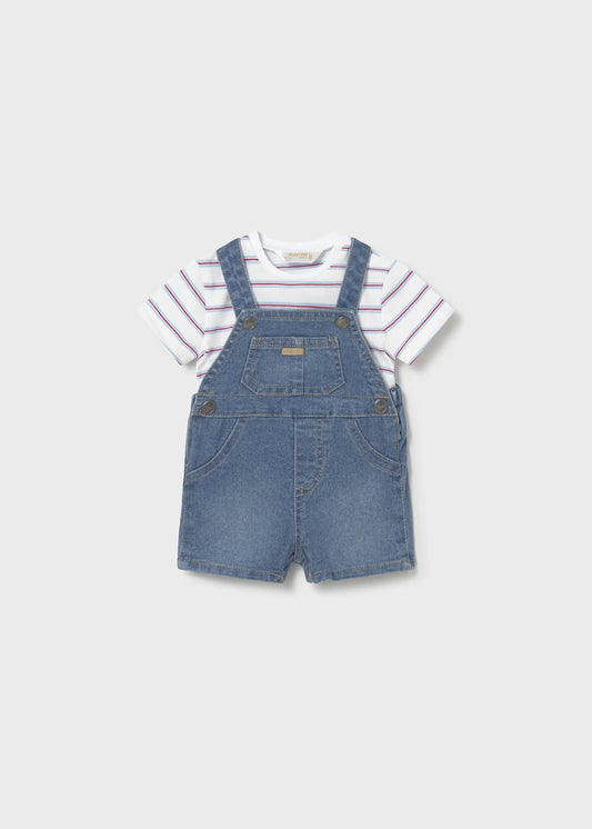 BABY BOY OVERALL & T-SHIRT SET